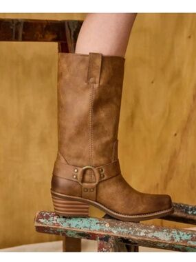 Frye & Co. Lorrie Harness Western Boot